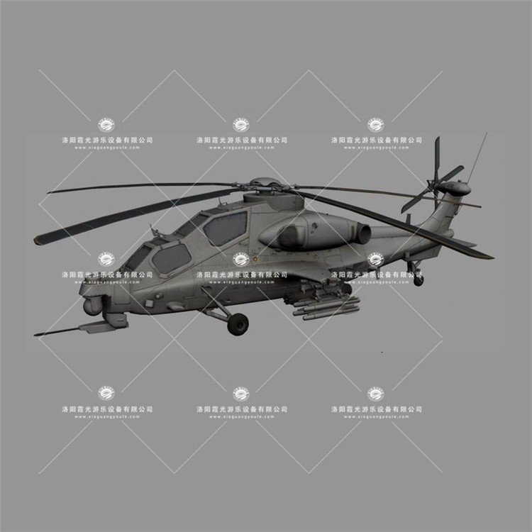 碧江武装直升机3D模型